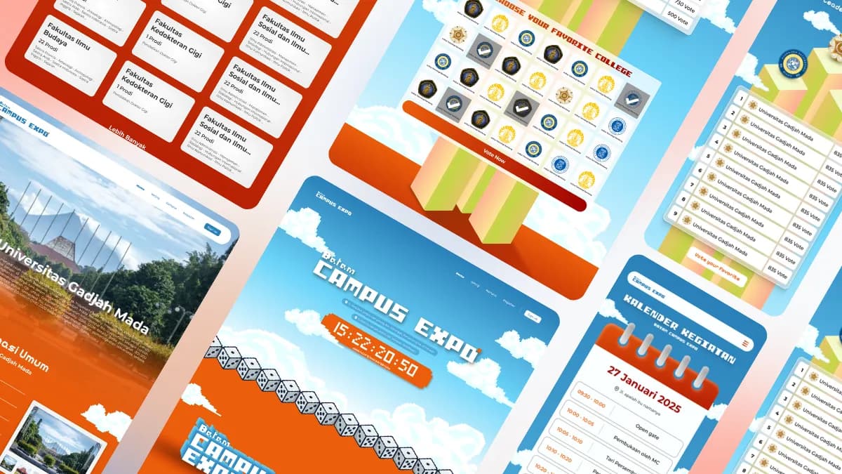 Batam Campus Expo platform screenshot
